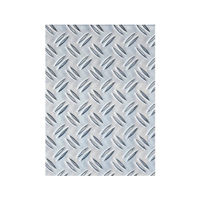 Лист алюминиевый рельефный шлифованный зерна 120x1